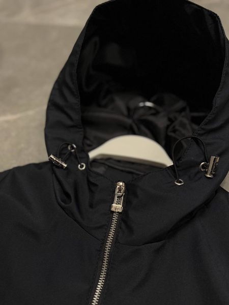 Premium ветровка Stone Island Logo Navy фото