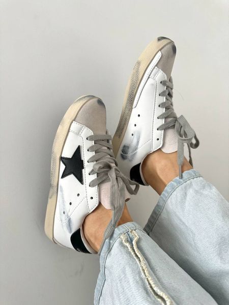 Женские кроссовки Golden Goose BLACK STAR фото