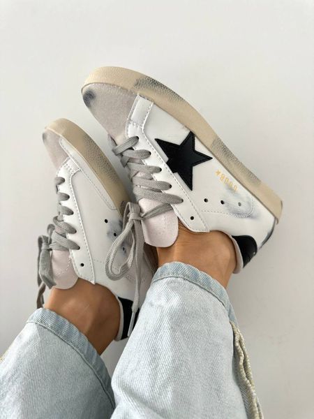 Женские кроссовки Golden Goose BLACK STAR фото