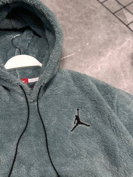 Premium худи Jordan Green (mini logo)🔥 фото