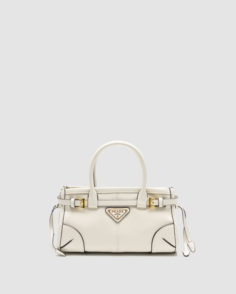 Жіноча сумка Prada Bonnie Mini Handbag Cream Premium фото