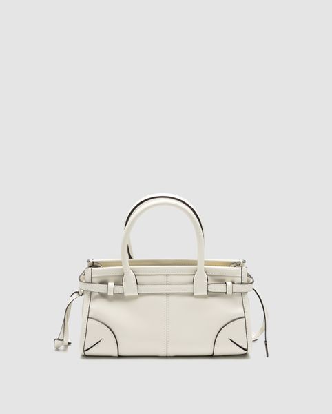 Жіноча сумка Prada Bonnie Mini Handbag Cream Premium фото