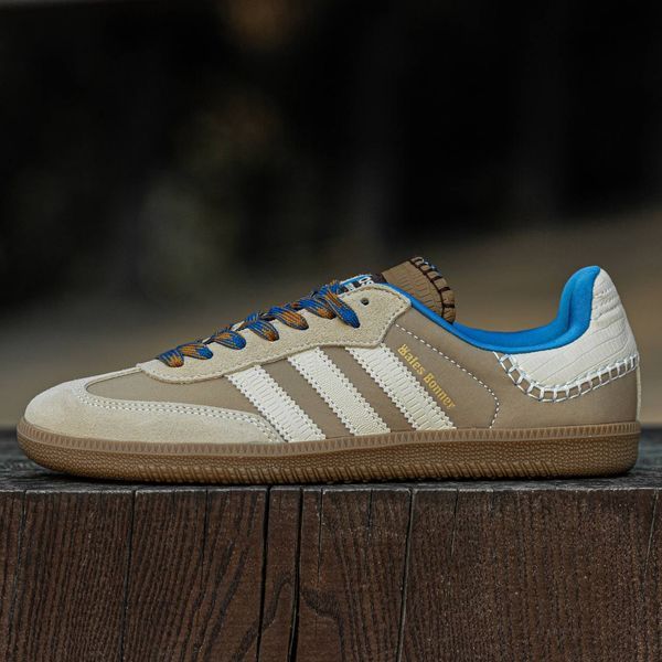 Унисекс кроссовки Adidas Wales Bonner x Samba Desert White фото