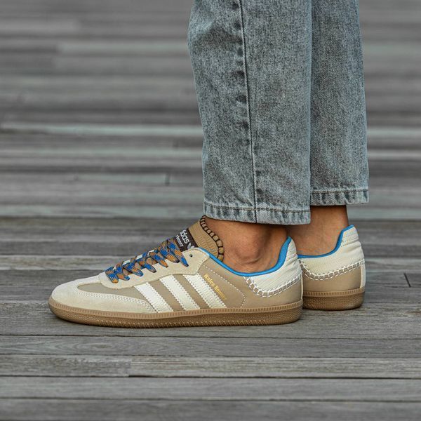 Унисекс кроссовки Adidas Wales Bonner x Samba Desert White фото