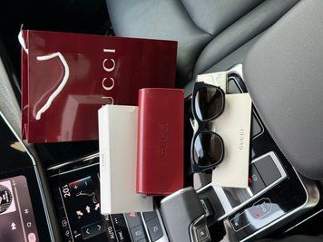 Сонцезахисні окуляри Gucci Black/Black GG1550SK 001 53/18/145 Premium фото