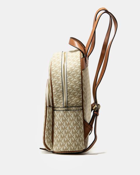 Жіночий рюкзак Michael Kors Signature Backpack Beige Premium фото