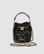 Жіноча сумка Chanel Button Bucket Crossbody Bag Lambskin Black Premium re-128137 фото 4