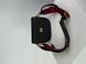 Женская сумка Coach Polished Pebble Willow Saddle Bag Black Premium re-11374 фото 7