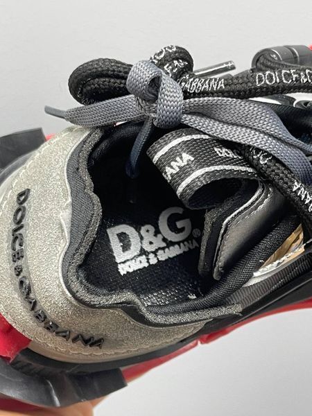 Женские кроссовки D&G &lsquo;Grey Red&rsquo; Dolce & Gabbana фото