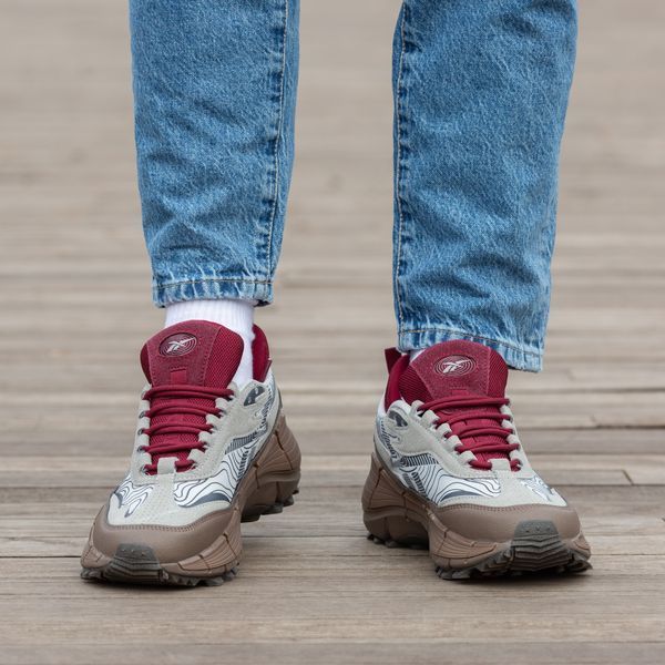 Мужские Reebok Zig Kinetica 2.5 x Cordura Grey Brown фото