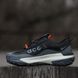 Мужские кроссовки Nike ACG Mountain Fly Gore-Tex Black Grey Orange re-128290 фото 1