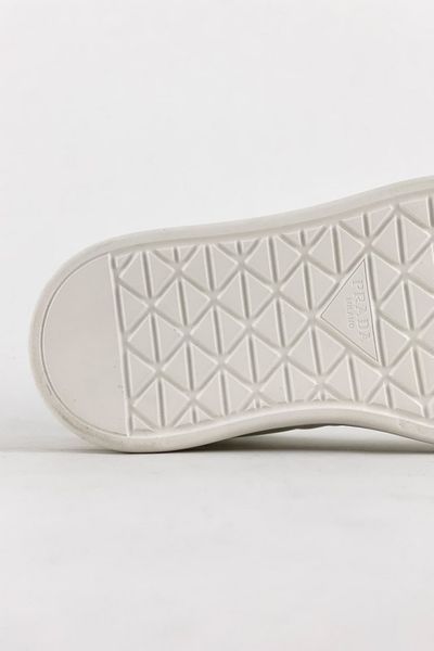 Зимові жіночі ботинки з натуральної шкіри PRADA Milano High Top White фото
