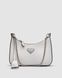 Женская сумка Prada Re-Edition 2005 Saffiano Leather Bag White Premium re-12153 фото 5