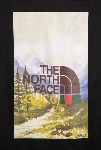 Унісекс Premium Футболка The North Face x Gucci артикул F0010 фото