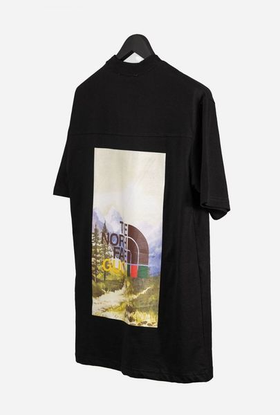 Унісекс Premium Футболка The North Face x Gucci артикул F0010 фото