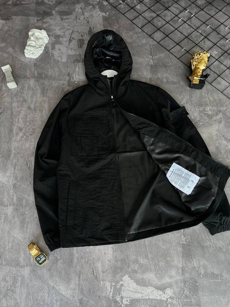 Premium ветровка Stone Island Black фото