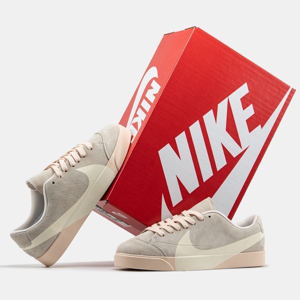 Женские кроссовки Nike Blazer City Low Beige фото