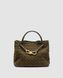 Жіноча сумка Bottega Veneta Small Andiamo Suede Cypress Premium re-129045 фото 4