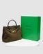 Жіноча сумка Bottega Veneta Small Andiamo Suede Cypress Premium re-129045 фото 1