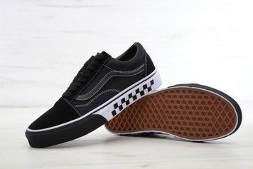 Женские кеды Old Skool Black black bumper V a n s фото