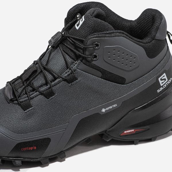 Чоловічі кросівки Salomon Cross Hike Gore-Tex Grey Red фото