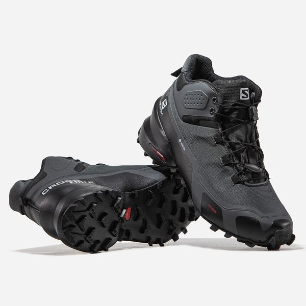 Чоловічі кросівки Salomon Cross Hike Gore-Tex Grey Red фото