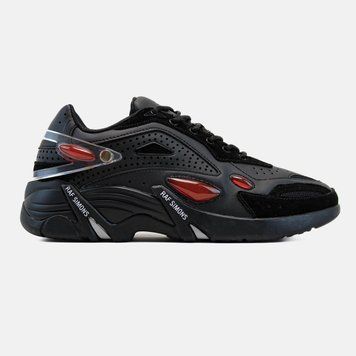 Мужские кроссовки Adidas x Raf Simons Cylon-21 Black Red (Original Box) фото