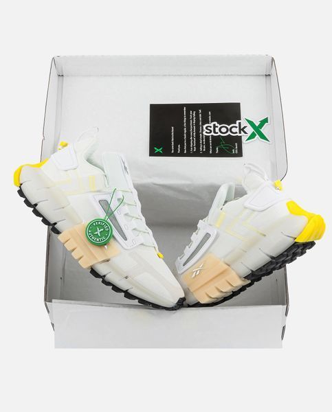 Чоловічі кросівки Reebok Zig Kinetica Fit White Yellow фото