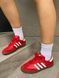 Жіночі кросівки Adidas Samba Red re-9310 фото 14