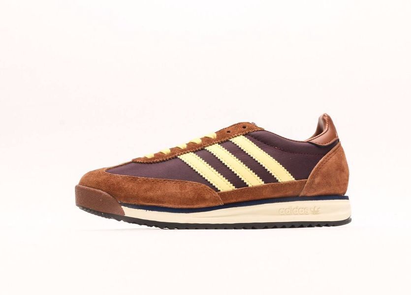 Чоловічі та жіночі кросівки Adidas SL 72 Brown фото