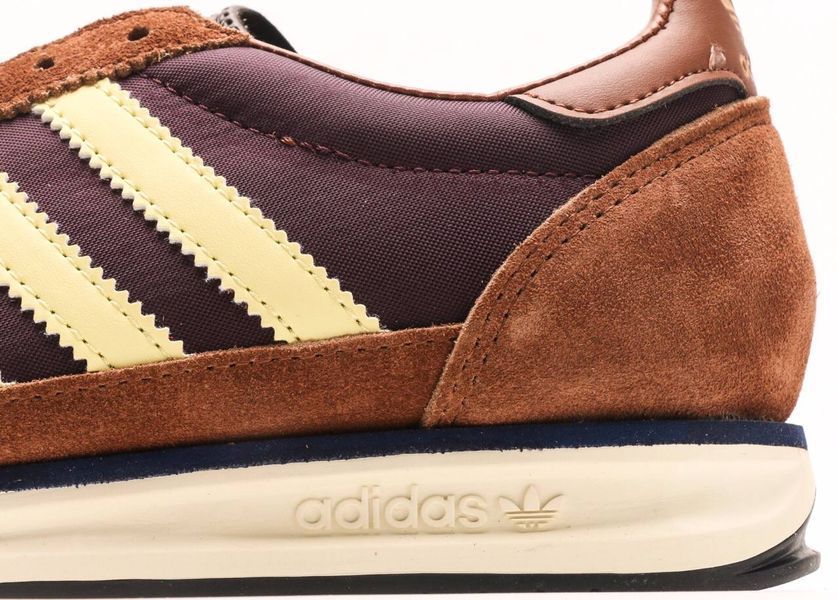 Чоловічі та жіночі кросівки Adidas SL 72 Brown фото