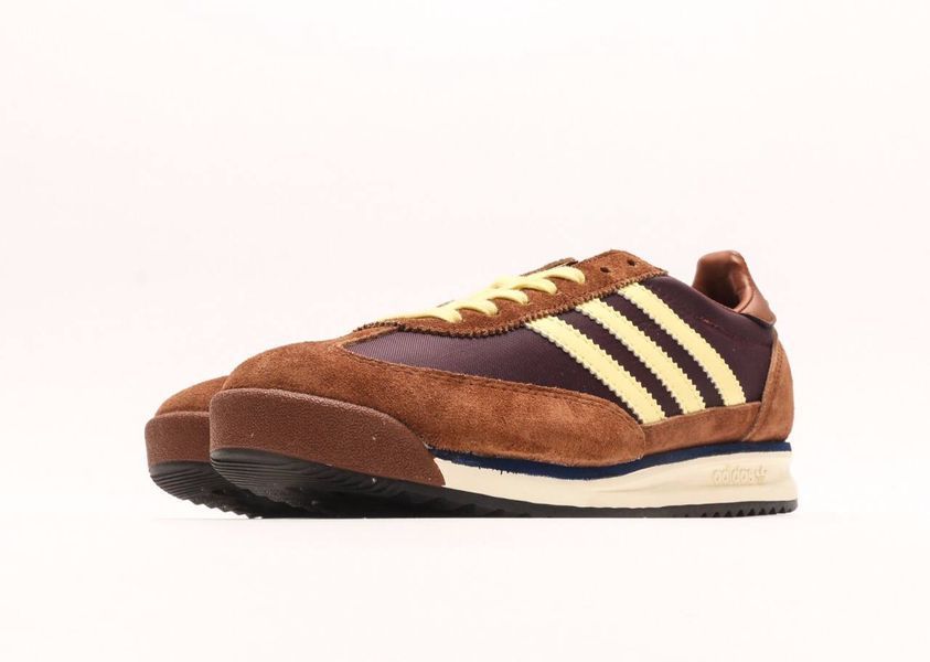 Чоловічі та жіночі кросівки Adidas SL 72 Brown фото