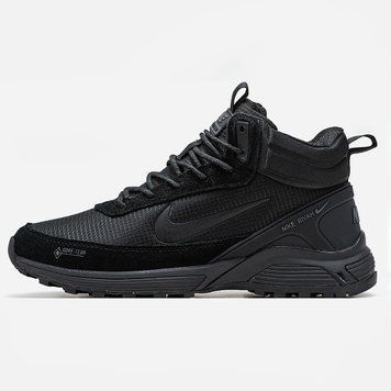 Чоловічі зимові кросівки Nike Rivah Fur Gore-Tex Black фото