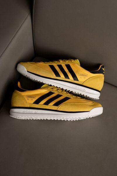 Чоловічі кросівки Adidas SL 72 Yellow Black фото