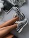 Мужские и женские кроссовки Nike P-6000 Silver White re-11082 фото 8