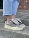 Женские кроссовки Adidas Campus x Bad Bunny Brown Beige re-9857 фото 3
