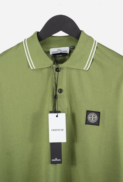 Унисекс Premium Поло Stone Island артикул F0017 фото