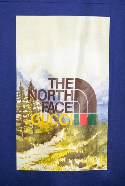 Унісекс Premium Футболка The North Face x Gucci артикул F0009 фото