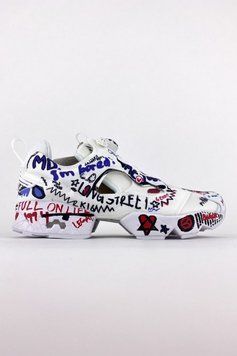 Женские и мужские кроссовки UNISEX Reebok Instapump Fury "Vetements" фото