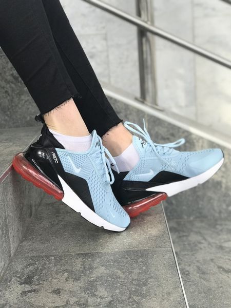 Жіночі кросівки Air Max 270 Blue Black Red Nike фото