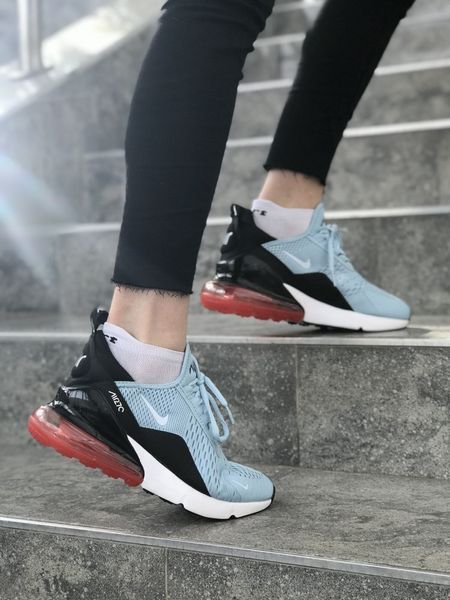 Жіночі кросівки Air Max 270 Blue Black Red Nike фото