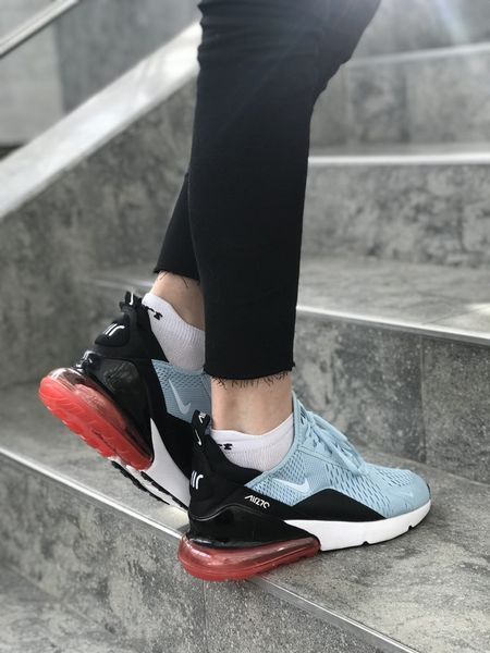 Жіночі кросівки Air Max 270 Blue Black Red Nike фото