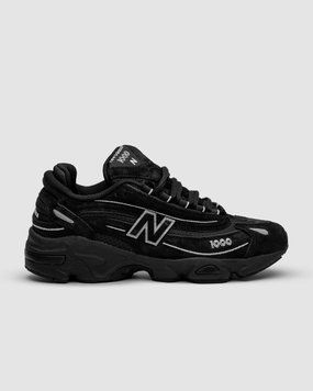 Чоловічі кросівки New Balance 1000 Black Suede фото