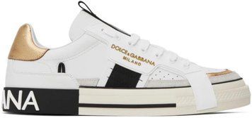 Женские кроссовки Dolce & Gabbana Custom 2.Zero Black фото