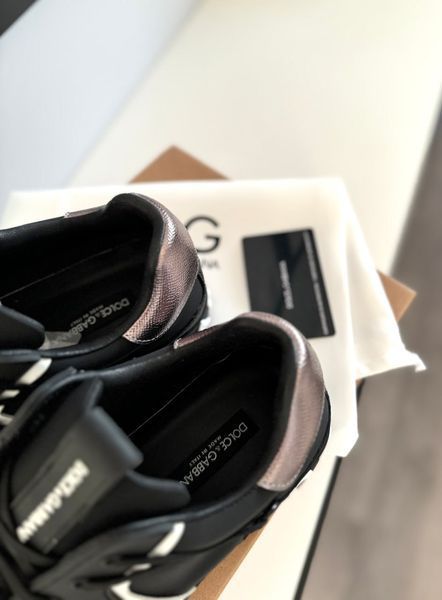 Женские кроссовки Dolce & Gabbana Custom 2.Zero Black фото