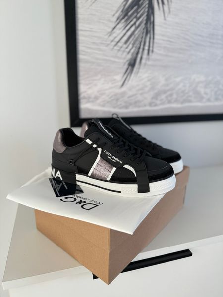 Женские кроссовки Dolce & Gabbana Custom 2.Zero Black фото