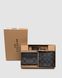 Кошелёк Coach Boxed 3 In 1 Wallet Gift Set In Signature Canvas Black Logo Premium re-126789 фото 1