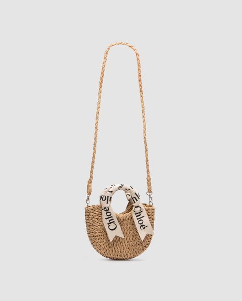 Женская сумка Chlo&eacute; Woody Basket Bag Small Premium фото