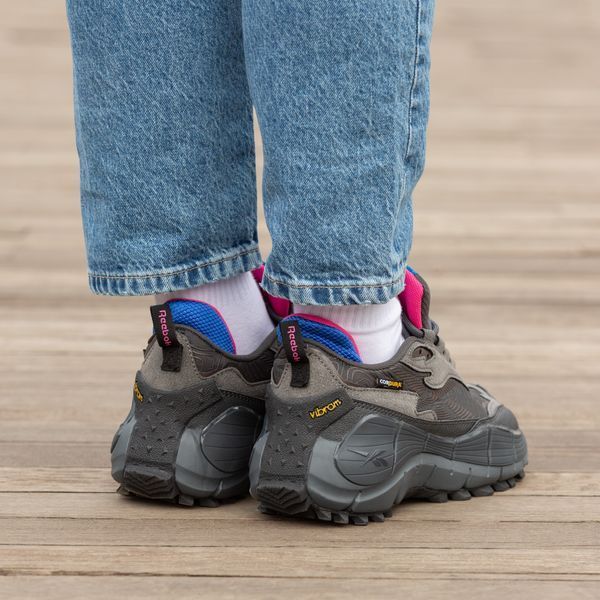 Мужские Reebok Zig Kinetica 2.5 x Cordura Brown Grey фото