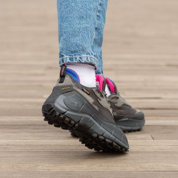 Мужские Reebok Zig Kinetica 2.5 x Cordura Brown Grey фото